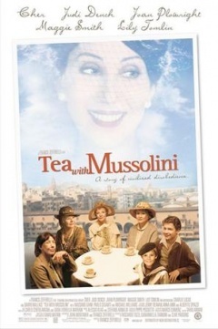 与墨索里尼喝茶海报