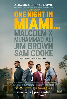 迈阿密的一夜海报封面